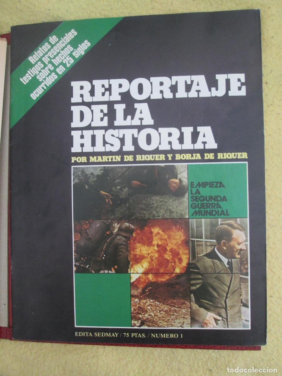Coleccionismo de Revistas y Peri&oacute;dicos: REPORTAJE DE LA HISTORIA - EDITA SEDMAY N1