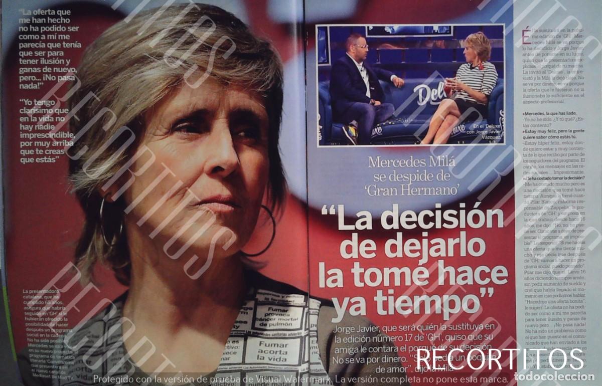 Coleccionismo de revistas y peri&oacute;dicos: MERCEDES MLA GRAN HERMANO SUPERVIVIENTES