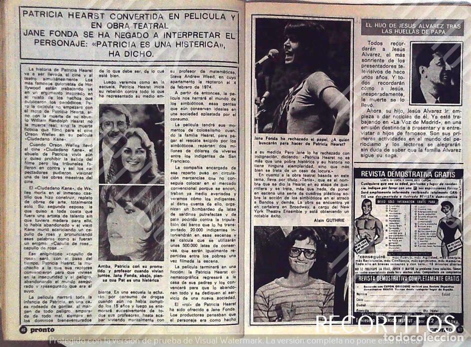 Sammeln von Zeitschriften und Zeitungen: PATRICIA HEARST JANE FONDA