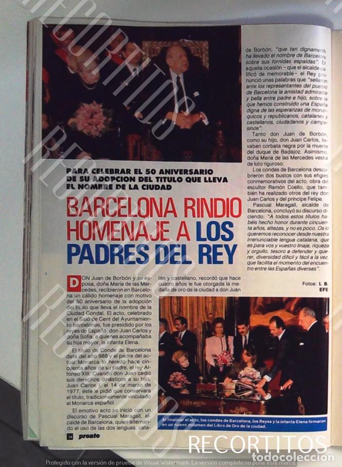 Coleccionismo de revistas y peri&oacute;dicos: DON JUAN DE BORBON CONDE DE BARCELONA MARIA DE LAS MERCEDES