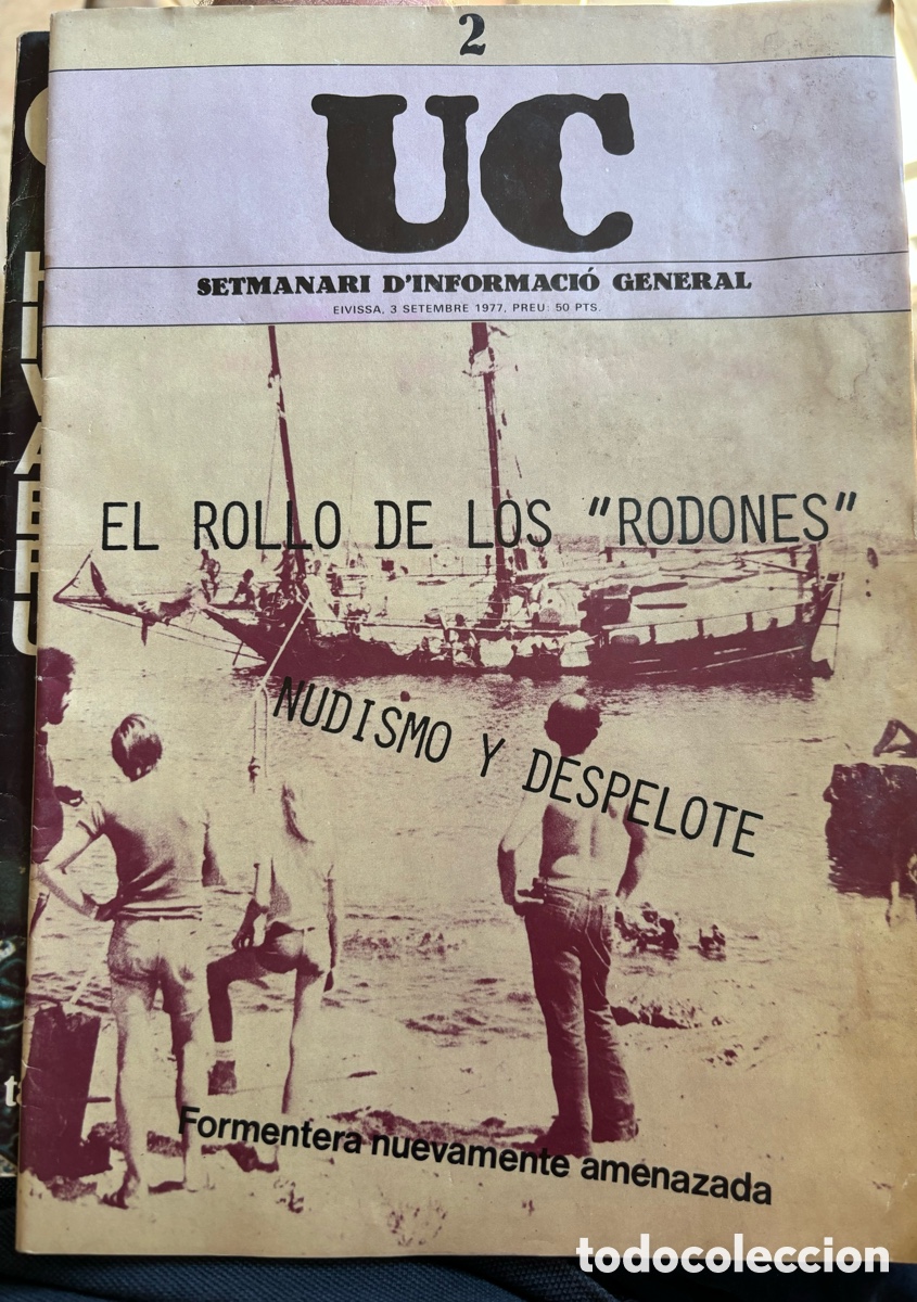 Sammeln von Zeitschriften und Zeitungen: Revista UC num. 2. Ibiza. Formentera. 1977