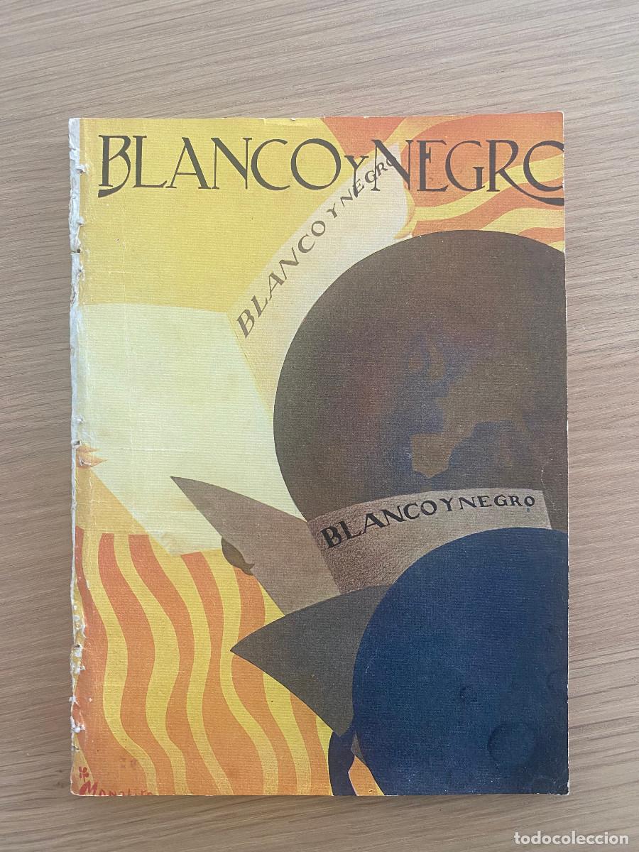 Collection Magazines and Newspapers: revista blanco y negro octubre 1929 portada Manuela Ballester (ver fotos) ilustracion Emilio Ferrer