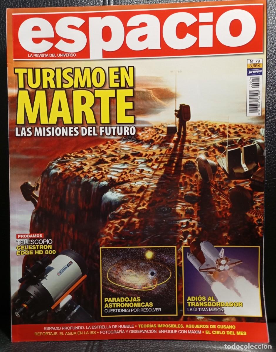 Coleccionismo de revistas y peri&oacute;dicos: ESPACIO - REVISTA - NUMERO 79 - JULIO 2011 - TURISMO EN MARTE - PARADOJAS ASTRONOMICAS