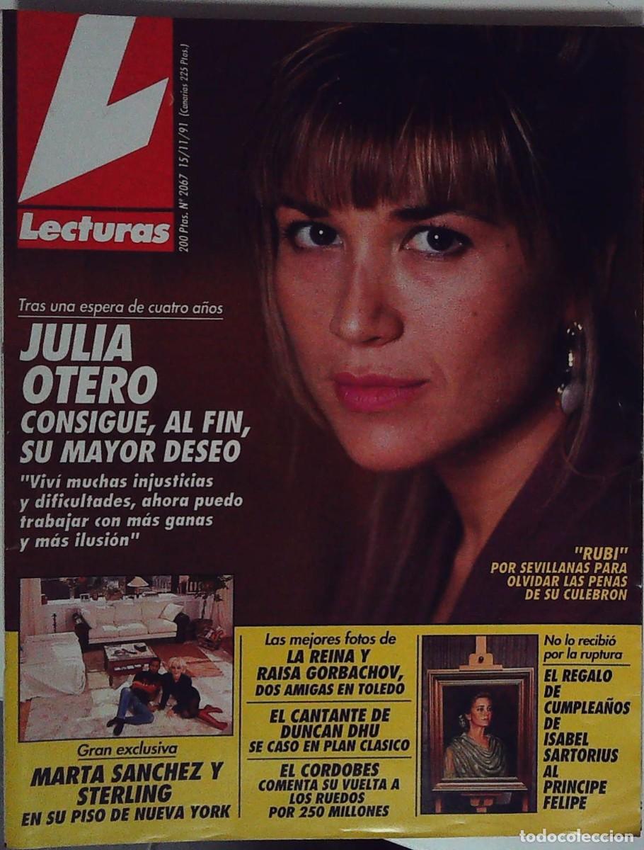 Coleccionismo de Revistas y Peri&oacute;dicos: recorte portada julia otero