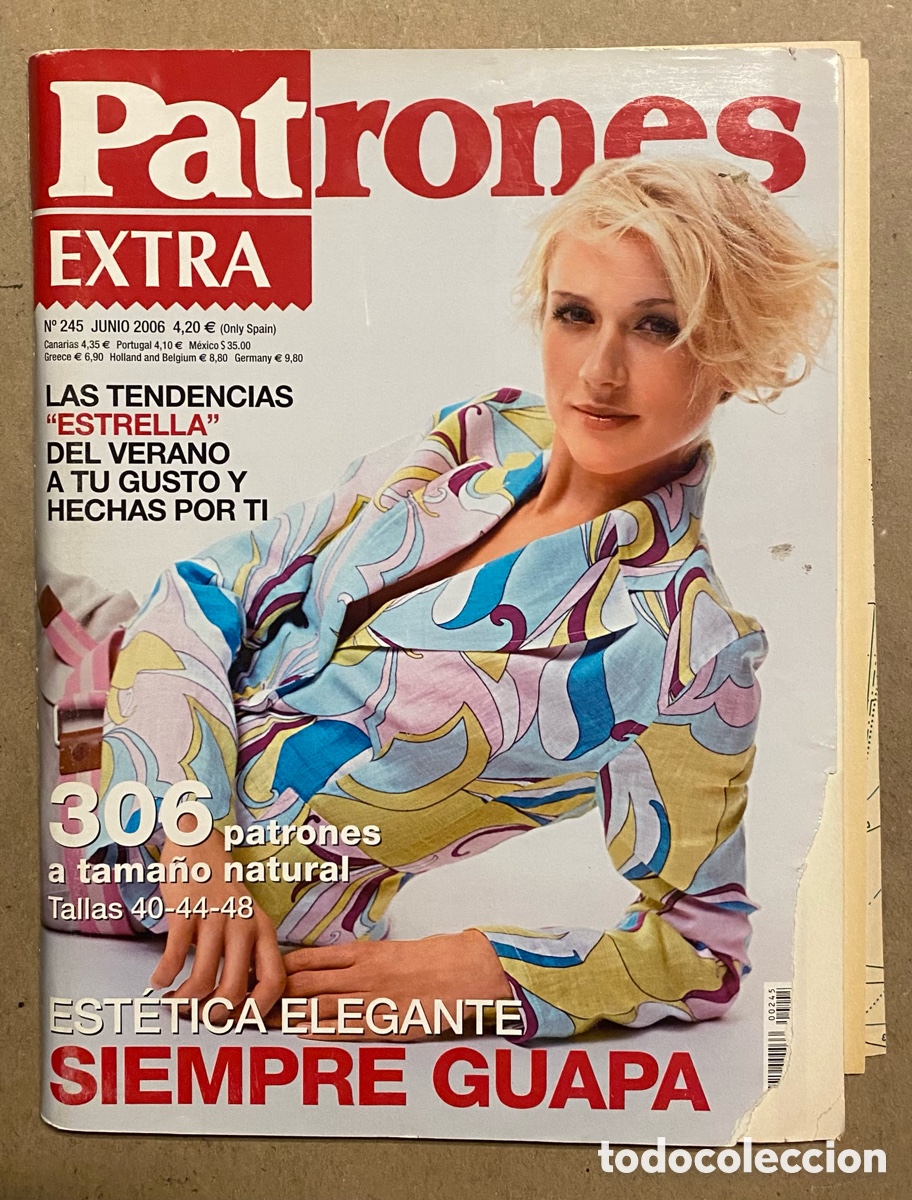 Collection Magazines and Newspapers: PATRONES EXTRA N&deg; 245 JUNIO 2006. INCLUYE PATRONES. VER SUMARIO EN FOTOGRAF&Iacute;AS.