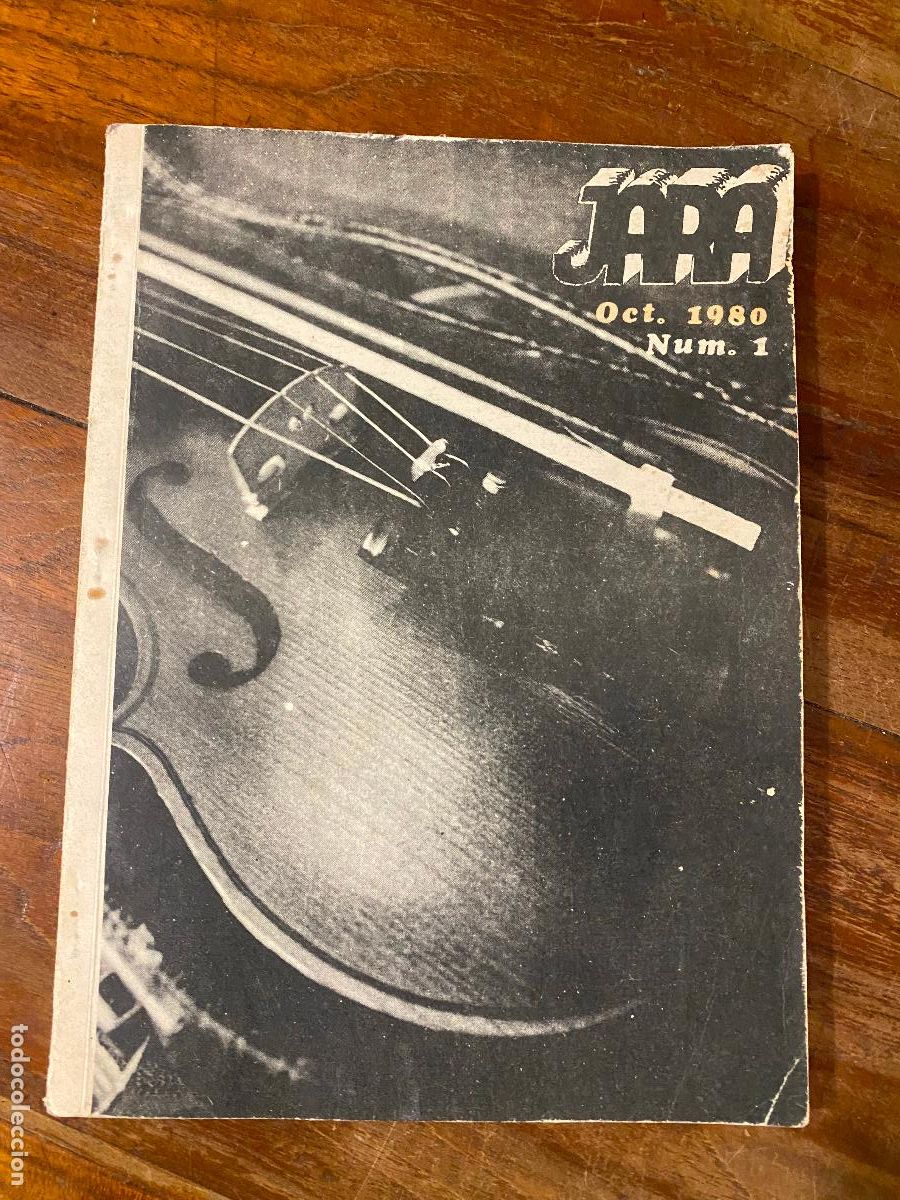 Coleccionismo de revistas y peri&oacute;dicos: JARA OCT. 1980 N&ordm; 1 REISTA CULTURAL UTRERA