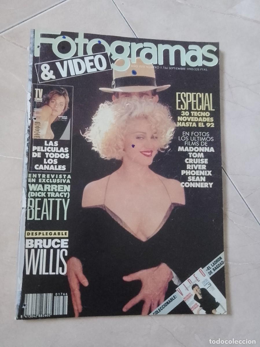 Coleccionismo de Revistas y Peri&oacute;dicos: Madonna y otros m&aacute;s revista a&ntilde;os 90,fotogramas,&uacute;nica
