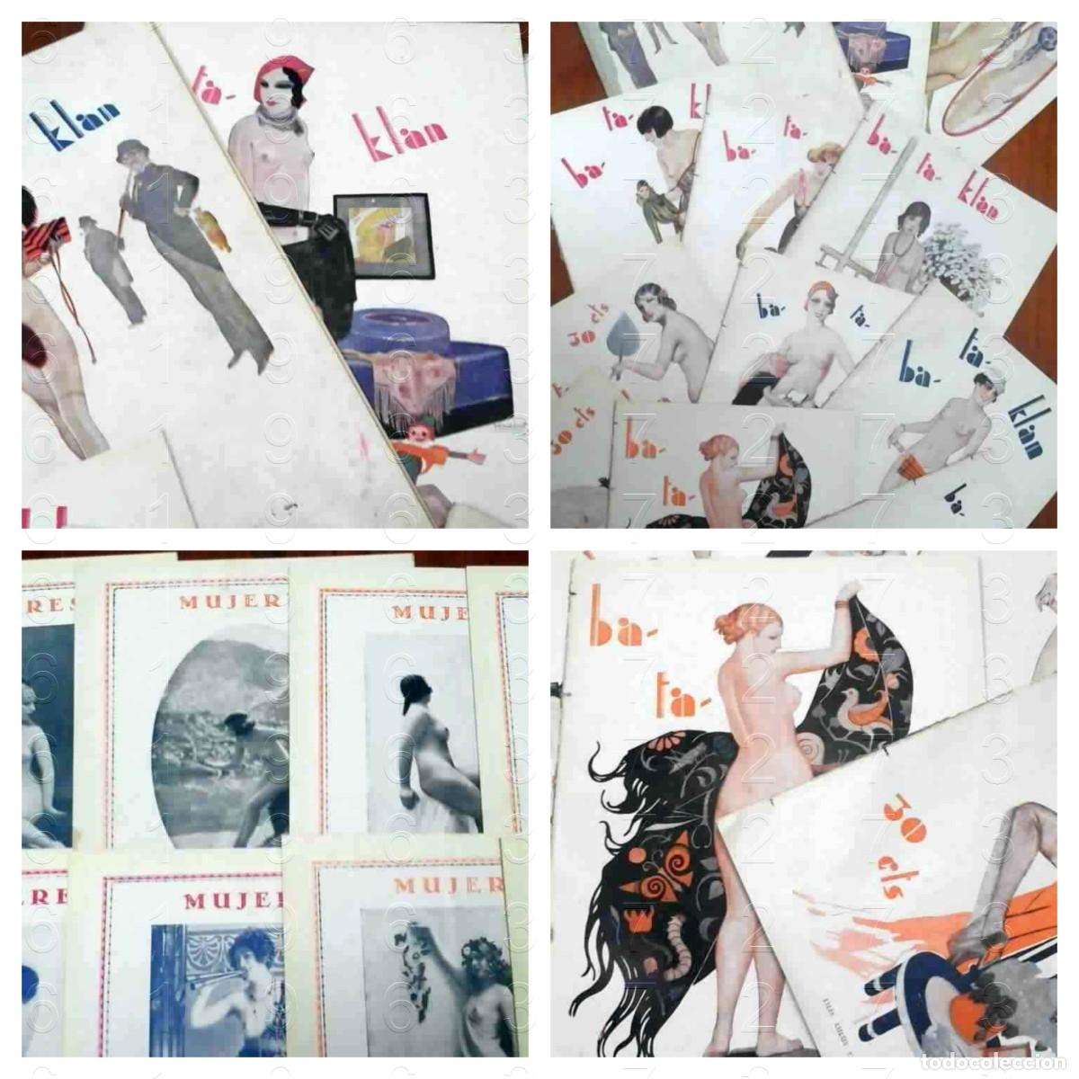 Coleccionismo de Revistas y Peri&oacute;dicos: BA-TA-KL&Aacute;N ART DEC&Oacute; REVISTA ER&Oacute;TICA VER VIDEO PRESENTACION 12 NUMS 1931 LG17