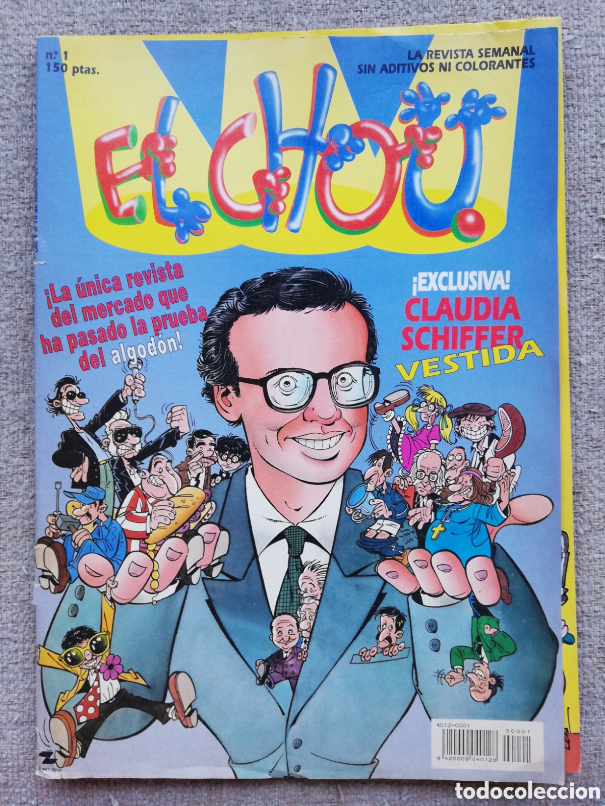 Coleccionismo de revistas y peri&oacute;dicos: Revista del programa de Alfonso Ar&uacute;s El Chou. N&uacute;mero 1. 1994