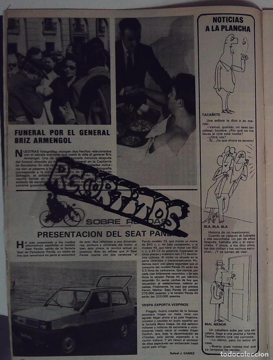 Coleccionismo de revistas y peri&oacute;dicos: SEAT PANDA GENERAL BRIZ ARMENGOL