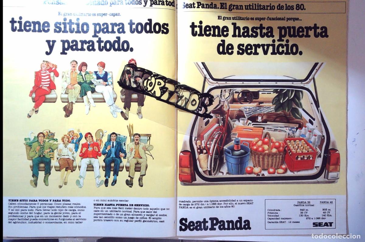 Coleccionismo de revistas y peri&oacute;dicos: seat panda anuncio publicidad