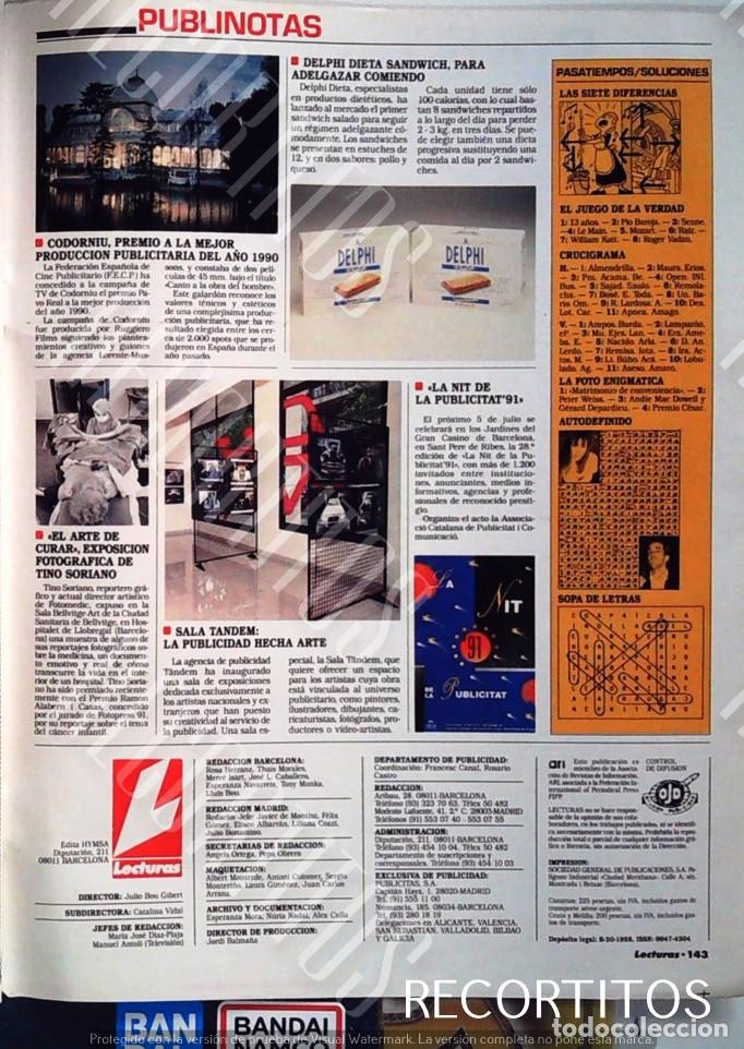 Collezionismo di Riviste e Giornali: PUBLINOTAS DELPHI ANUNCIO PUBLICIDAD VERANO 91 TINO SORIANO EL ARTE DE CURAR