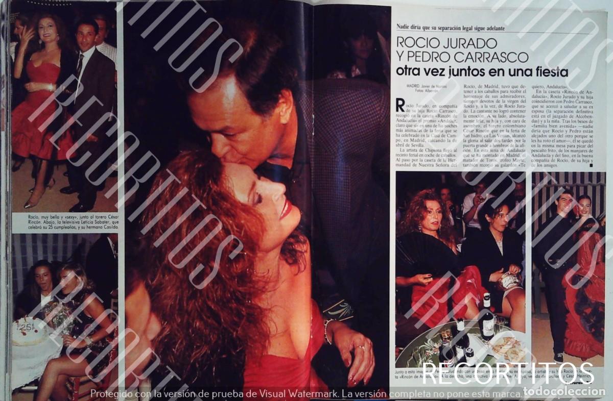 Coleccionismo de Revistas y Peri&oacute;dicos: ROCIO JURADO LETICIA SABATER CASILDA ESTHER ARROYO MISS ESPA&Ntilde;A