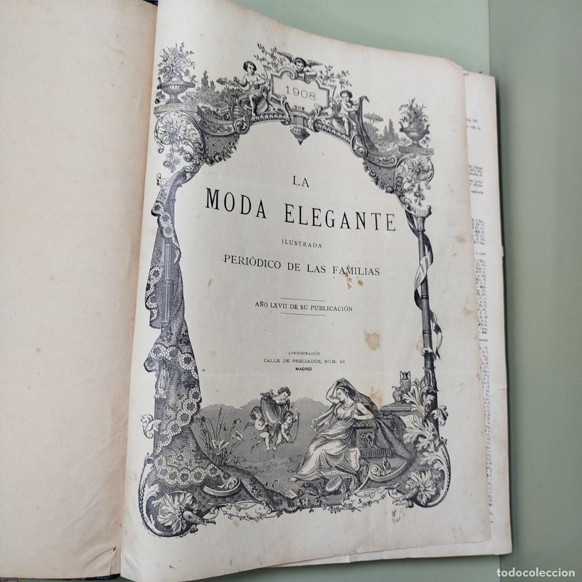 Coleccionismo de revistas y peri&oacute;dicos: LA MODA ELEGANTE - 1901 - ILUSTRADA - PERIODICO DE LAS FAMILIAS - NUM DEL 1 AL 24 - TOMO 1