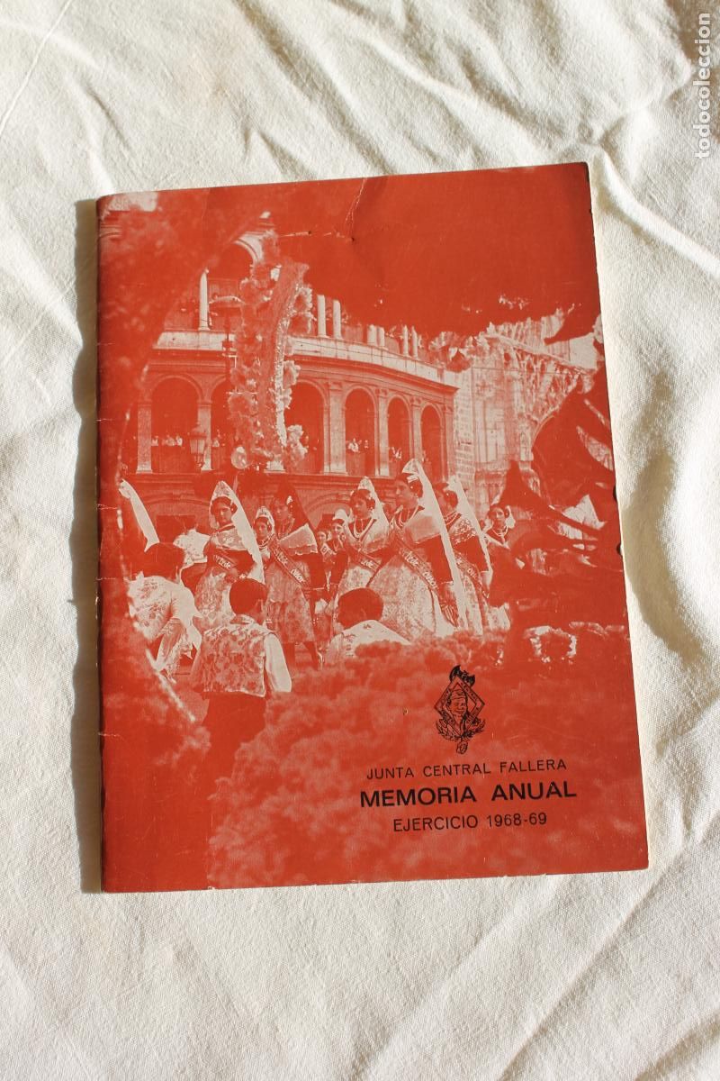 Coleccionismo de revistas y peri&oacute;dicos: JUNTA CENTRAL FALLERA MEMORIA ANUAL 1968-69