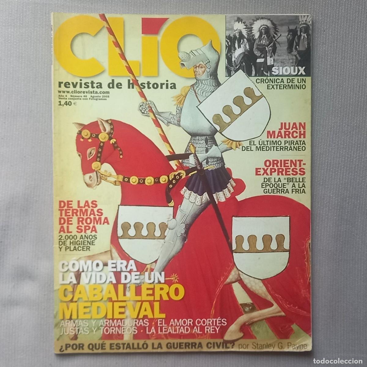 Coleccionismo de Revistas y Peri&oacute;dicos: REVISTA CLIO 48 AGOSTO 2005 SIOUX - JUAN MARCH