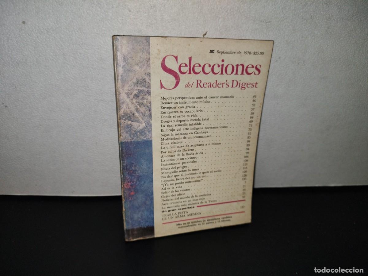 Collezionismo di Riviste e Giornali: 124- SELECCIONES DEL READER'S DIGEST. ENVEJECER CON GRACIA - SEPTIEMBRE 1978