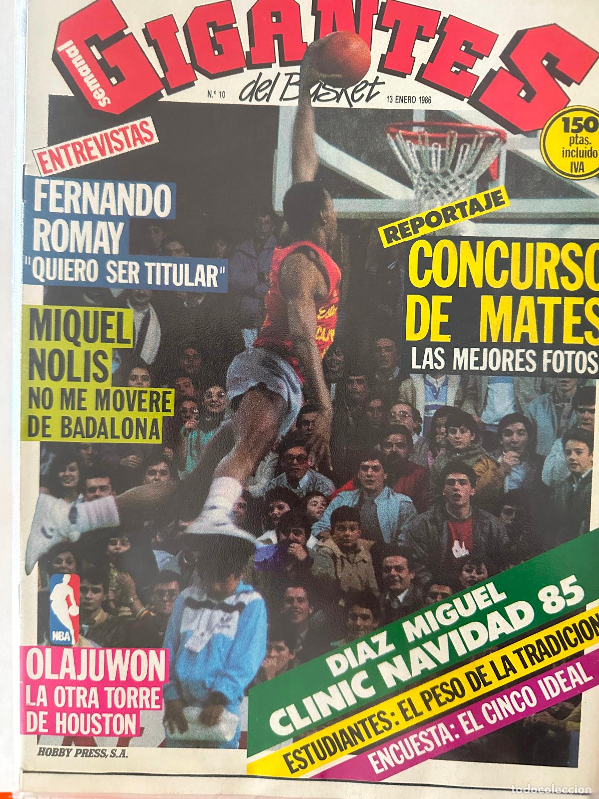 Coleccionismo de Revistas y Peri&oacute;dicos: Revista Gigantes del basquet - 10