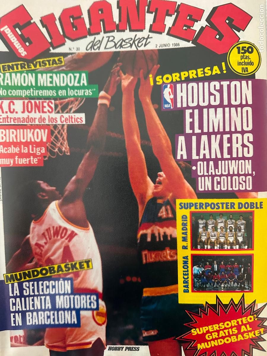 Coleccionismo de Revistas y Peri&oacute;dicos: Revista Gigantes del basquet - 30