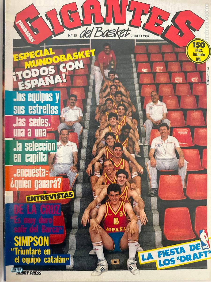 Coleccionismo de Revistas y Peri&oacute;dicos: Revista Gigantes del basquet - 35