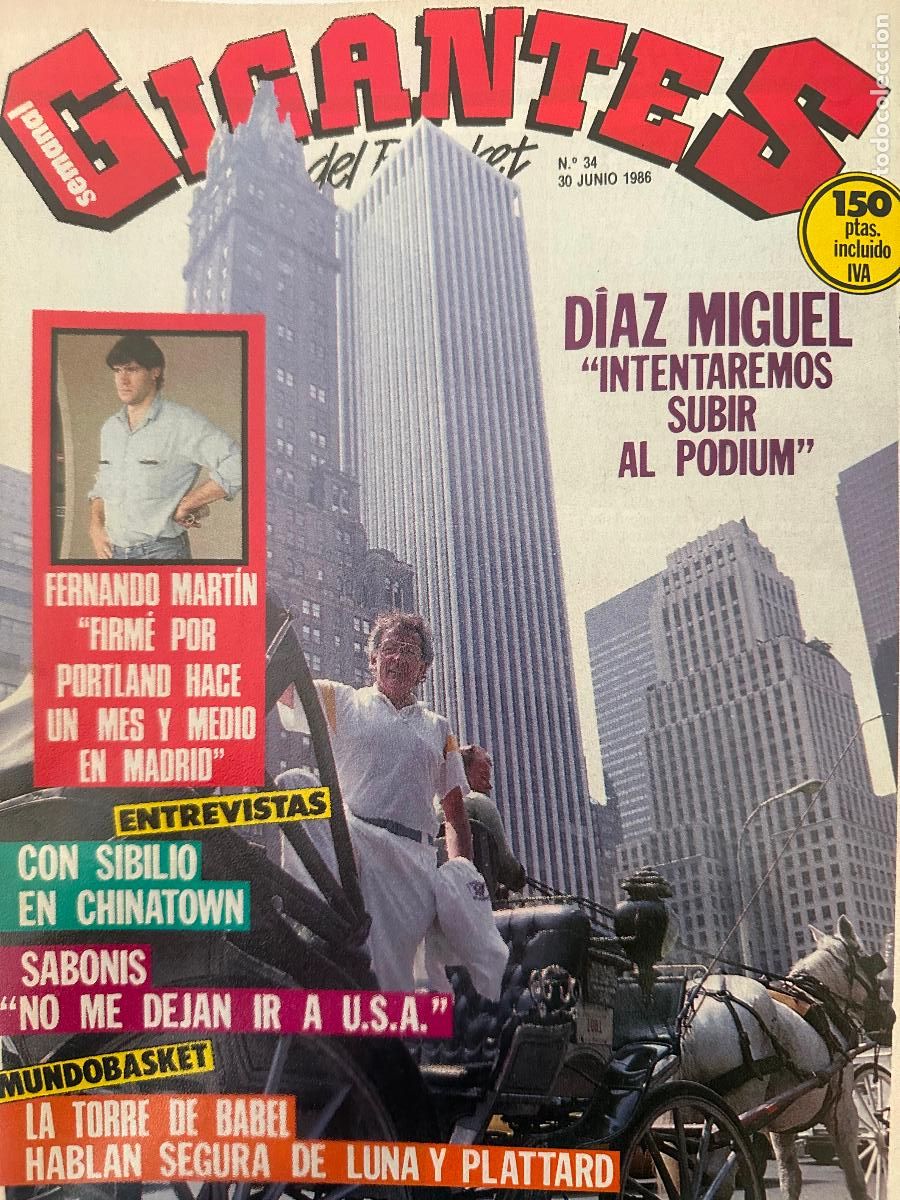 Coleccionismo de Revistas y Peri&oacute;dicos: Revista Gigantes del basquet - 34