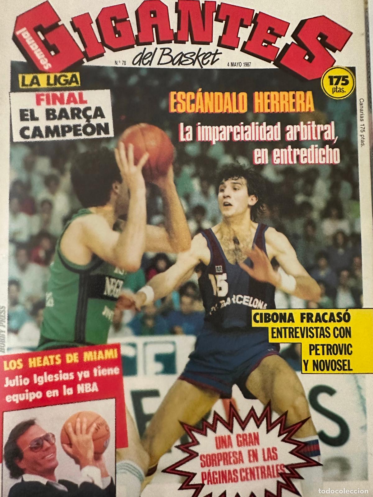 Coleccionismo de Revistas y Peri&oacute;dicos: Revista Gigantes del basquet - 78