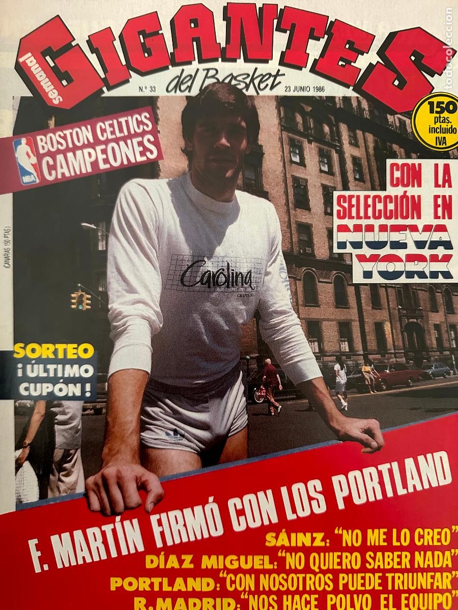 Coleccionismo de Revistas y Peri&oacute;dicos: Revista Gigantes del basquet - 33