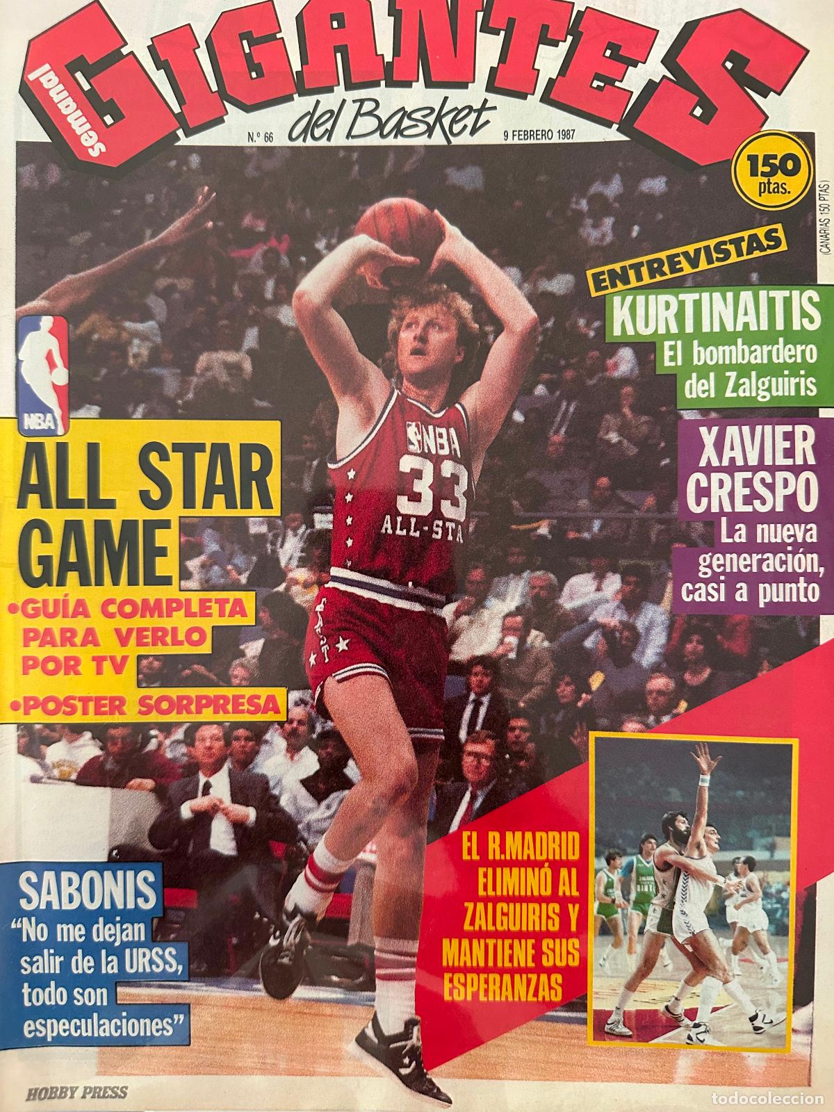 Coleccionismo de Revistas y Peri&oacute;dicos: Revista Gigantes del basquet - 66