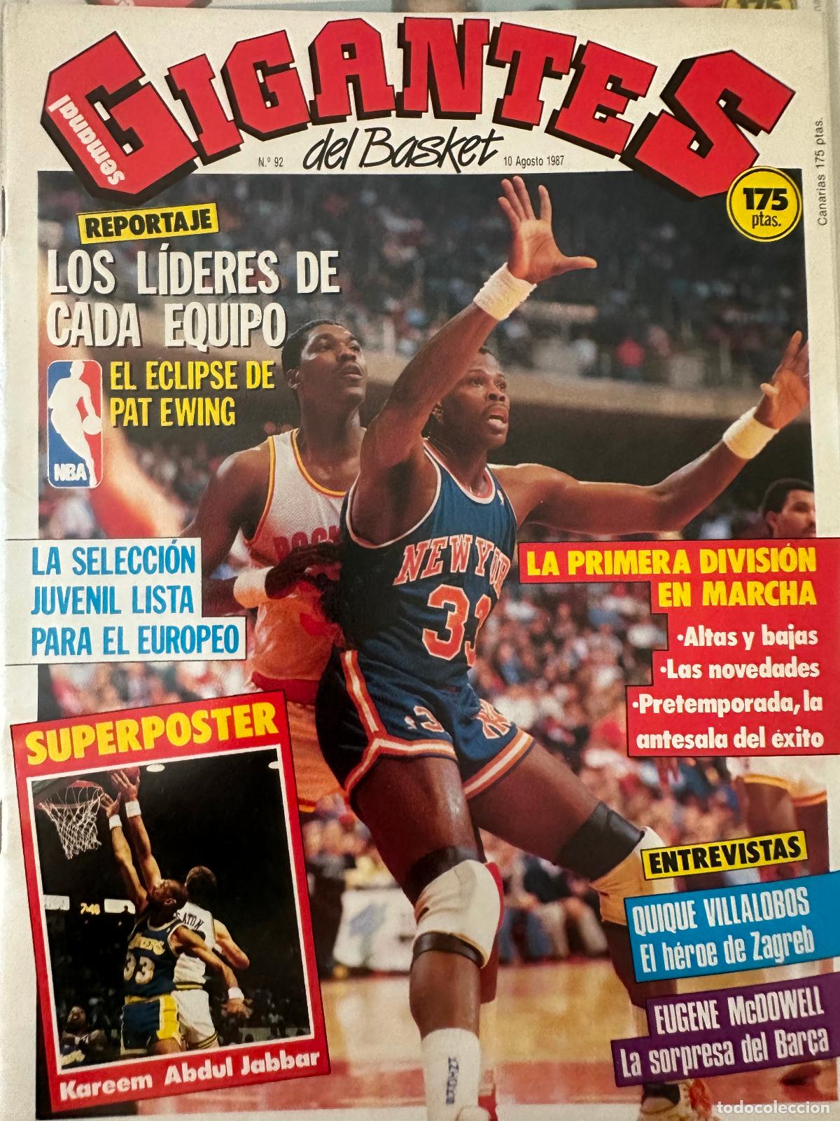 Coleccionismo de Revistas y Peri&oacute;dicos: Revista Gigantes del basquet - 92