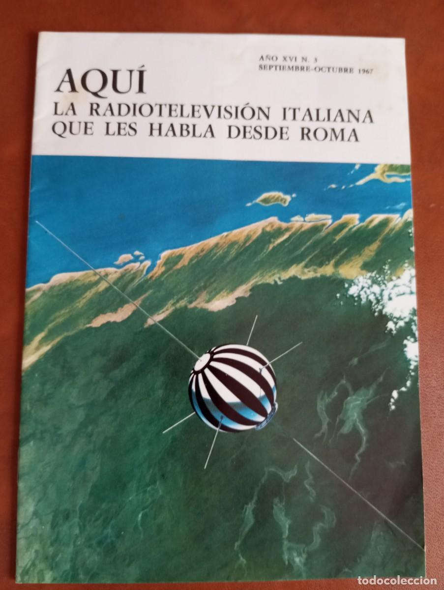 Collection Magazines and Newspapers: FOLLETO DE LA RAI, AQU&Iacute;. SEPTIEMBRE , OCTUBRE 67