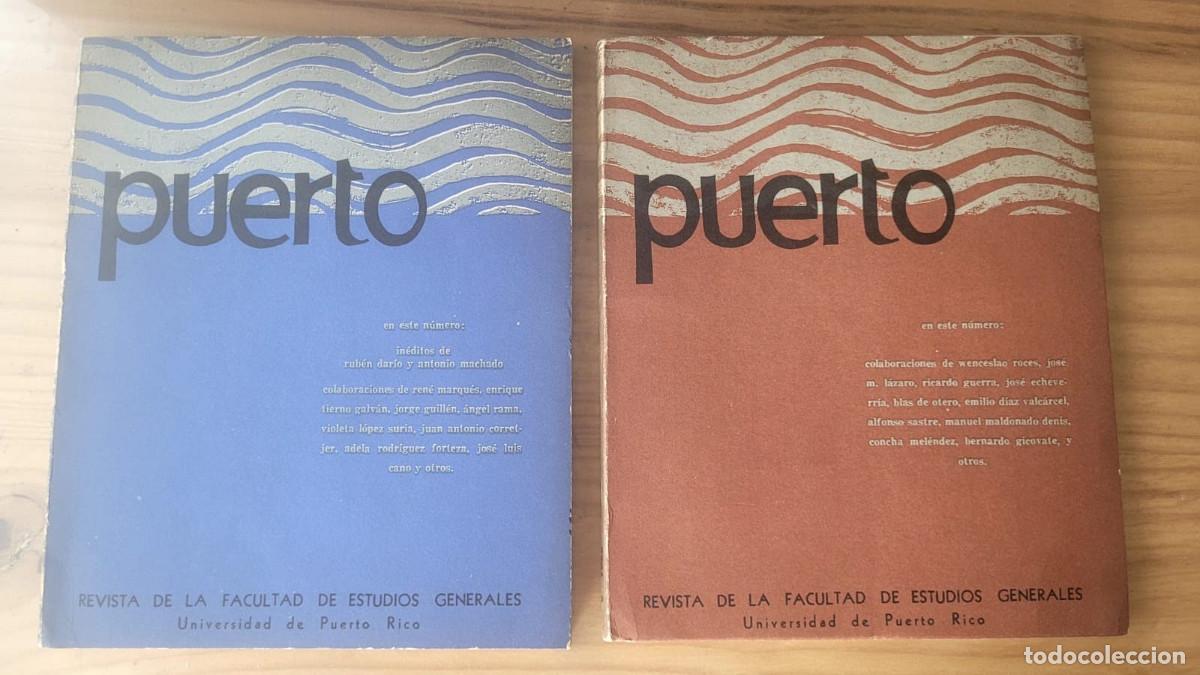 Coleccionismo de revistas y peri&oacute;dicos: REVISTA PUERTO 1 Y 2 - VVAA (REVISTA DE LA FACULTAD DE ESTUDIOS GENERALES, 1967, 1968)