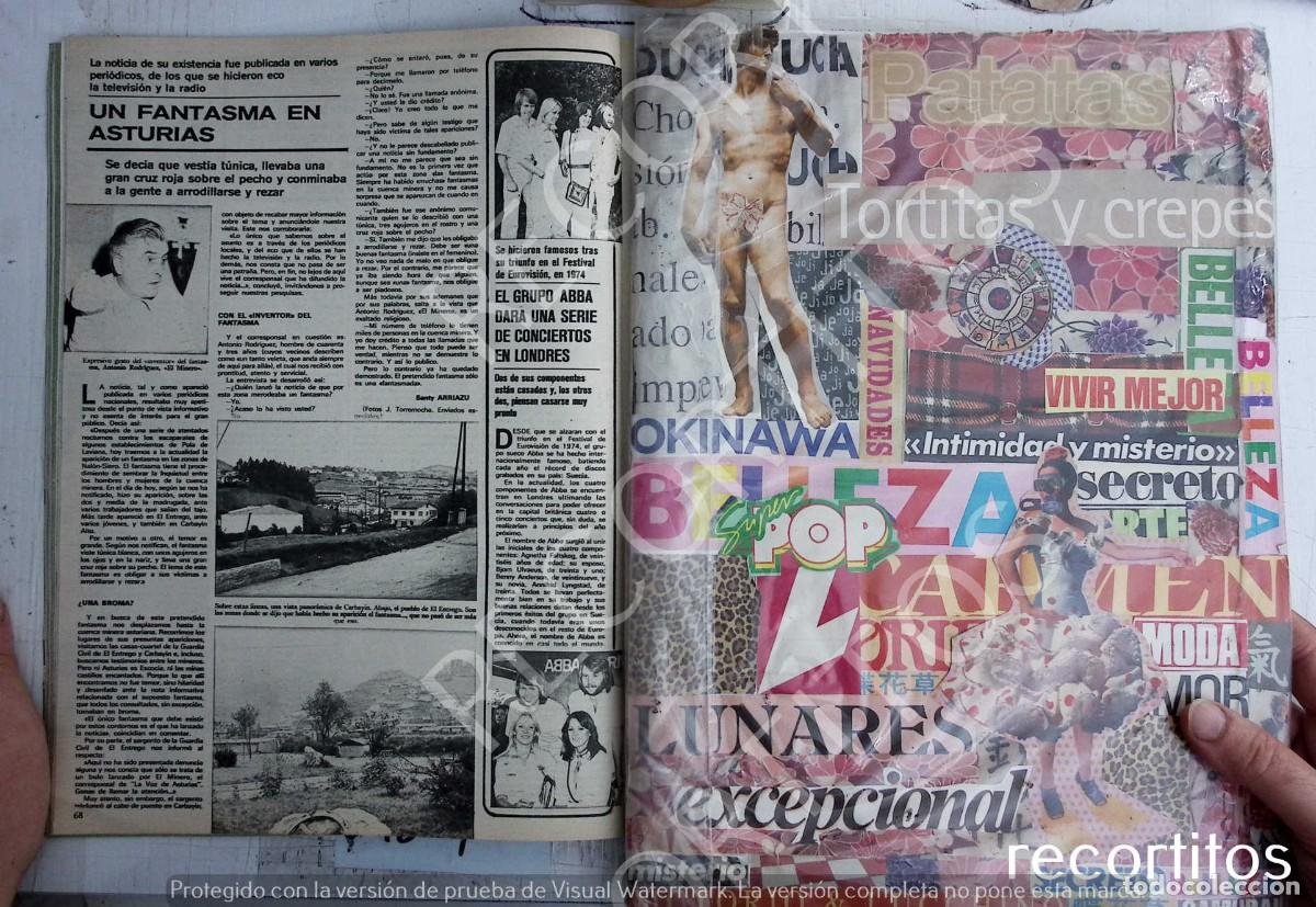 Coleccionismo de Revistas y Peri&oacute;dicos: ABBA UN FANTASMA EN ASTURIAS