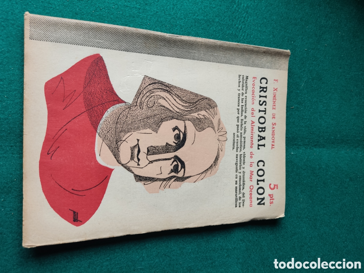 Coleccionismo de Revistas y Peri&oacute;dicos: Revista literaria Crist&oacute;bal Col&oacute;n de F.Ximenez de Sandoval 1955