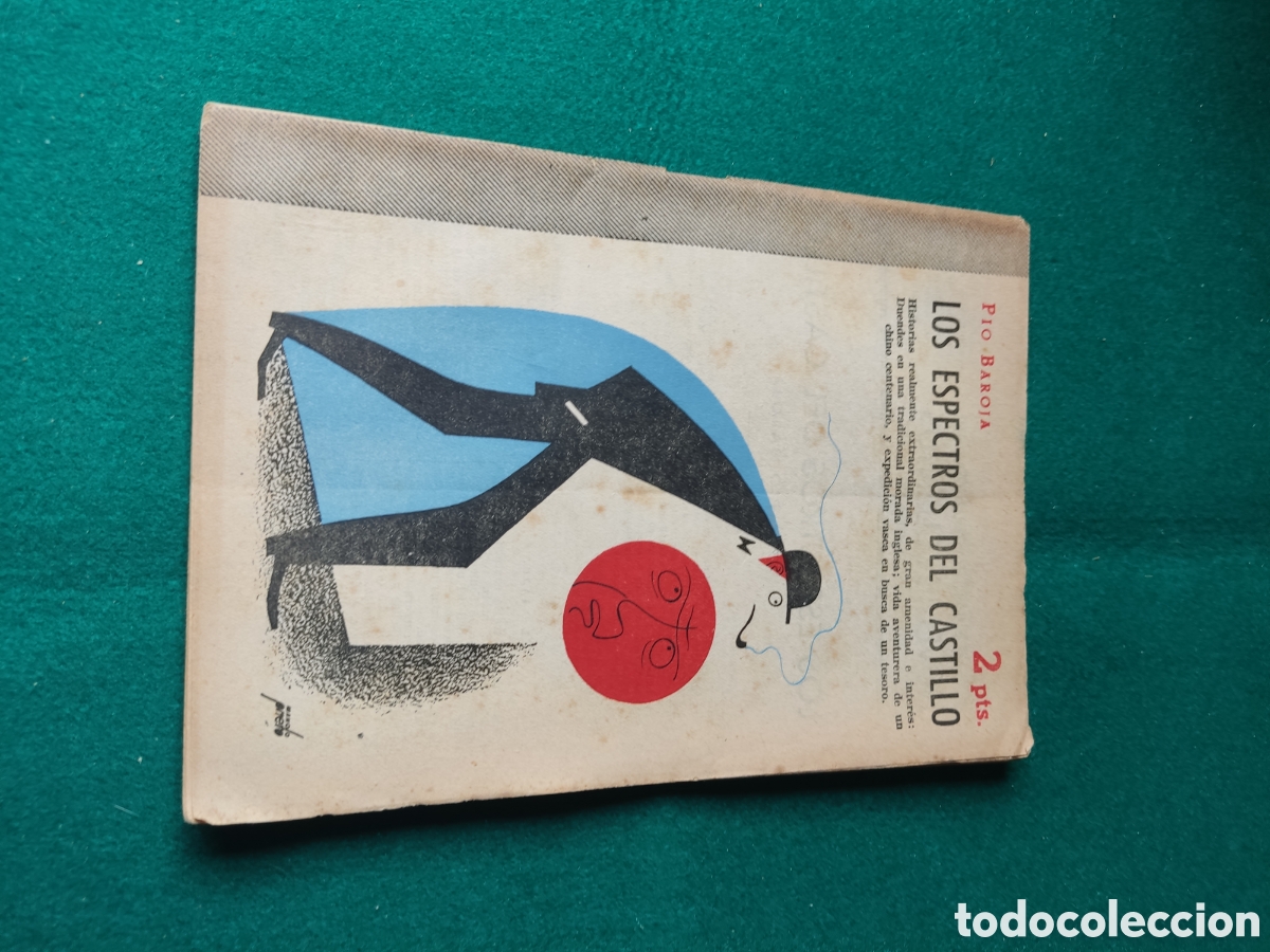 Coleccionismo de Revistas y Peri&oacute;dicos: Revista literaria Los espectros del castillo de P&iacute;o Baroja 1953