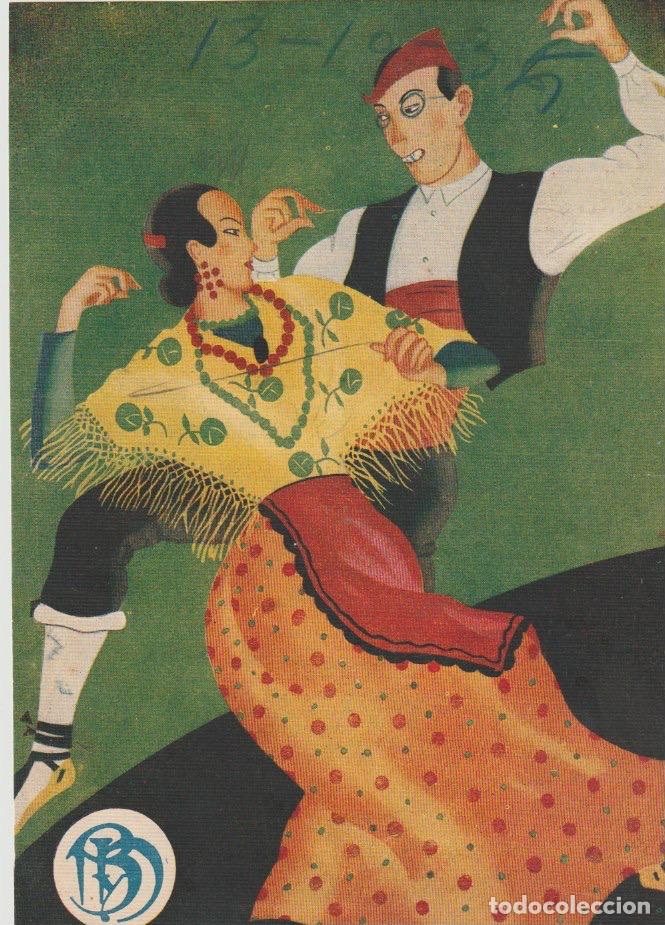 Coleccionismo de revistas y peri&oacute;dicos: Baturros / ilustraci&oacute;n de Matamala para cubierta de revista Blanco y Negro- 1935