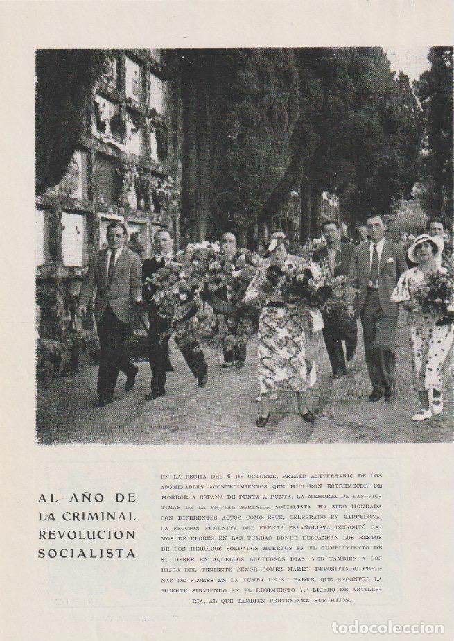 Coleccionismo de revistas y peri&oacute;dicos: * BARCELONA * SECCION FEMENINA FRENTE ESPA&Ntilde;OLISTA * REVOLUCI&Oacute;N ASTURIAS -1935