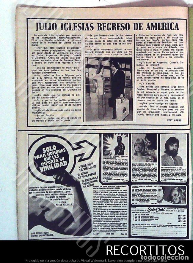 Coleccionismo de Revistas y Peri&oacute;dicos: JULIO IGLESIAS ISABEL PREYSLER