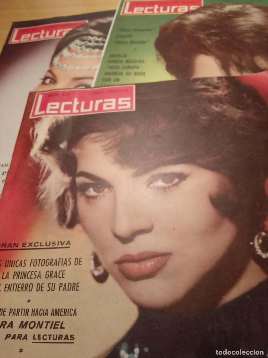 Coleccionismo de Revistas y Peri&oacute;dicos: Sara Montiel. 3 revistas antiguas.