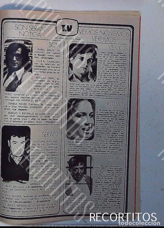 Coleccionismo de Revistas y Peri&oacute;dicos: MIGUEL BOSE PEPE ISBERT PEPE DOMINGO CASTA&Ntilde;O