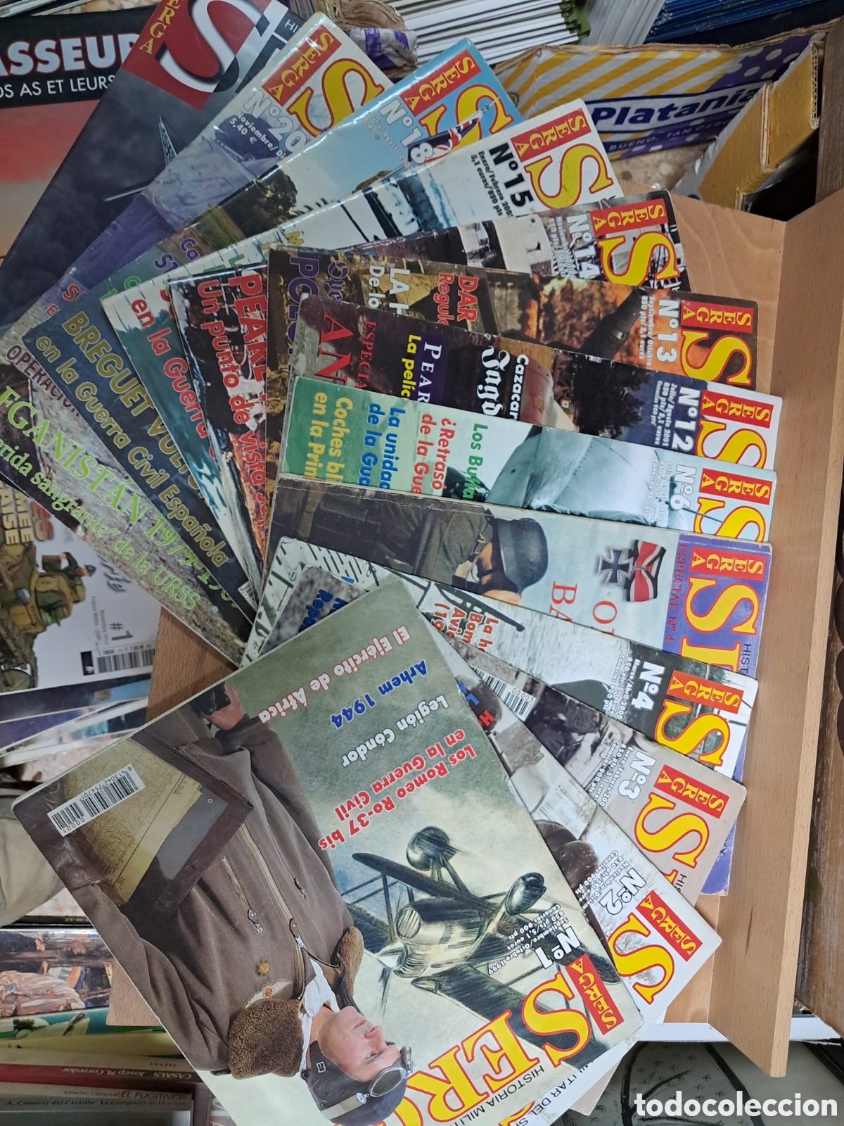 Coleccionismo de Revistas y Peri&oacute;dicos: Lote revista serga historia militar siglo xx