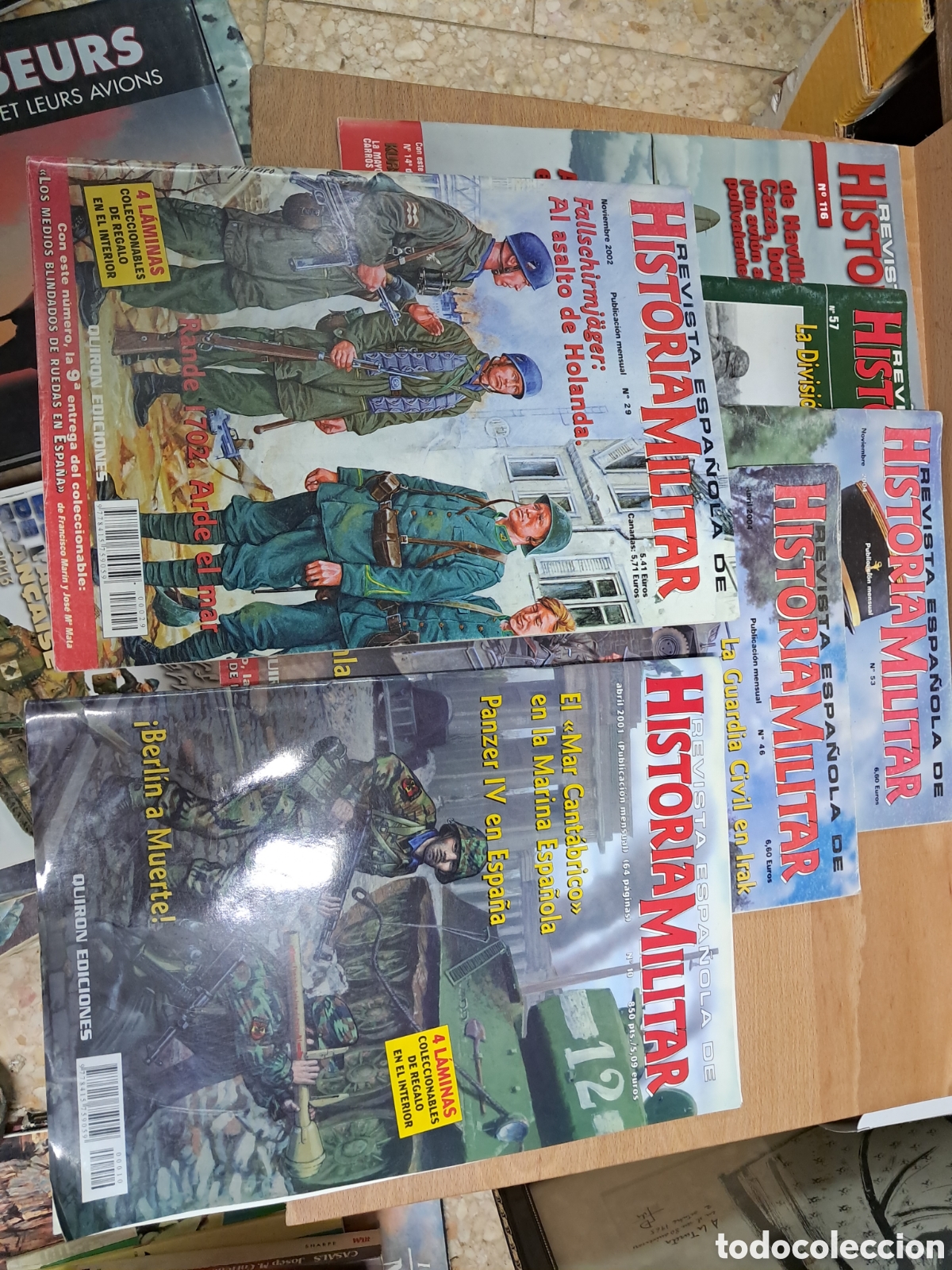 Coleccionismo de revistas y peri&oacute;dicos: Lote Revista espa&ntilde;ola de historia militar