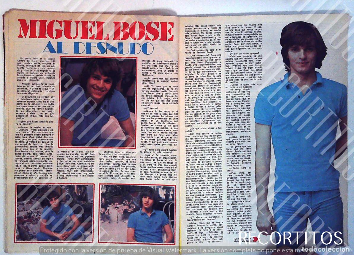 Coleccionismo de Revistas y Peri&oacute;dicos: MIGUEL BOSE AL DESNUDO