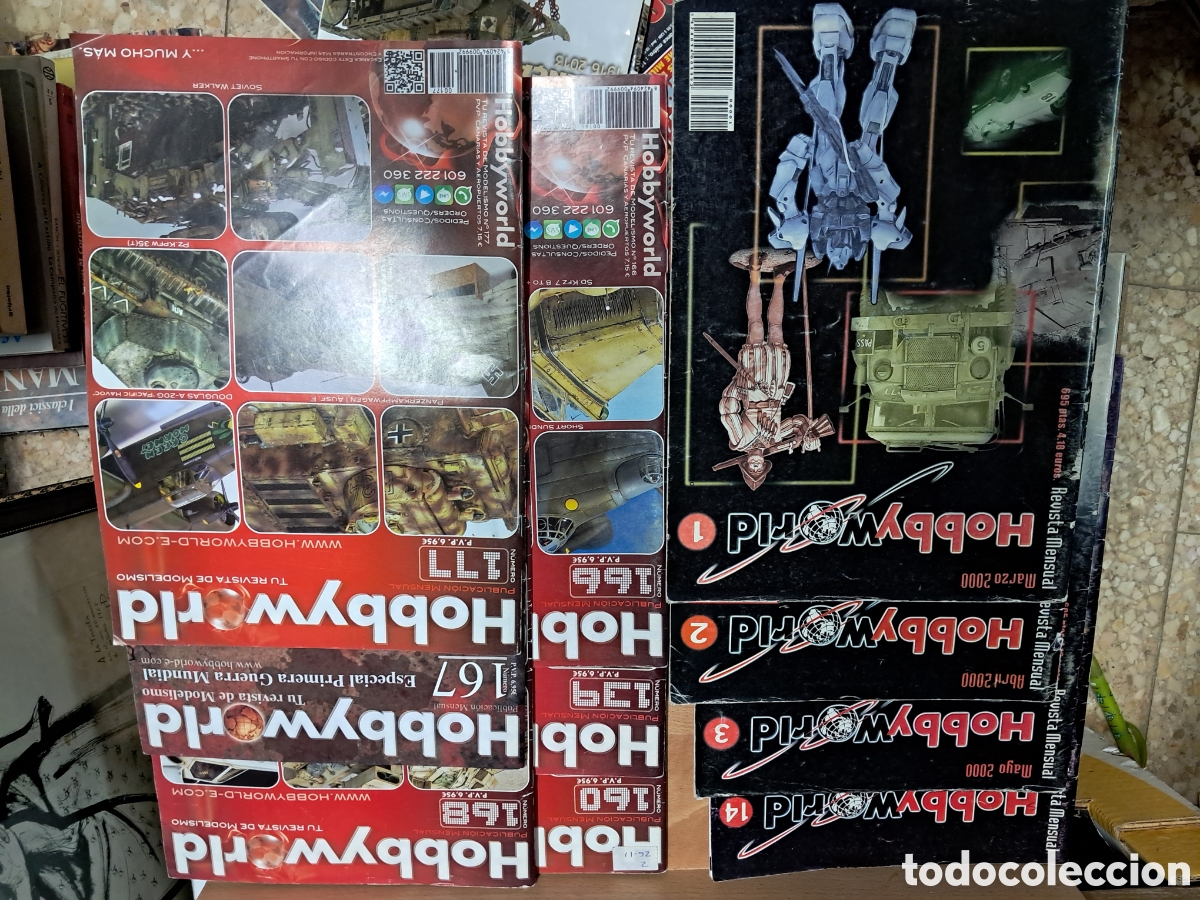 Coleccionismo de revistas y peri&oacute;dicos: Lote revista hobbyworld modelismo