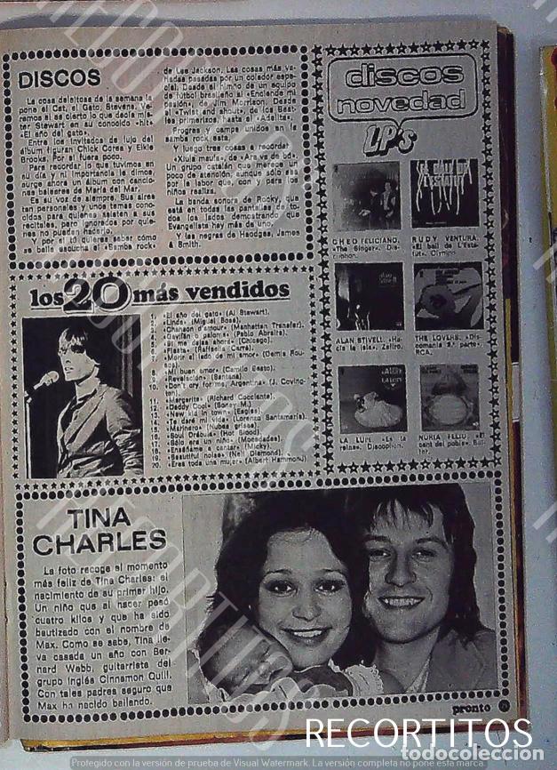 Coleccionismo de Revistas y Peri&oacute;dicos: TINA CHARLES MIGUEL BOSE LA LUPE