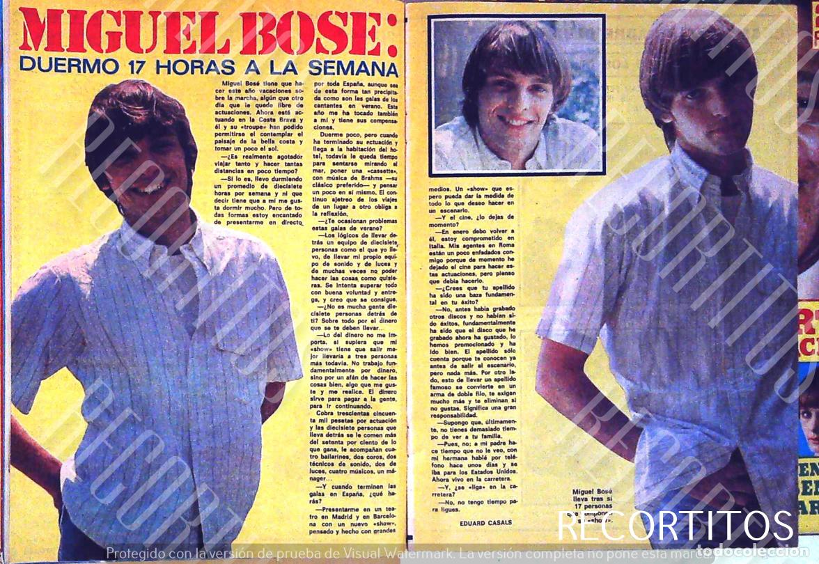 Coleccionismo de Revistas y Peri&oacute;dicos: MIGUEL BOSE MIGUELITO