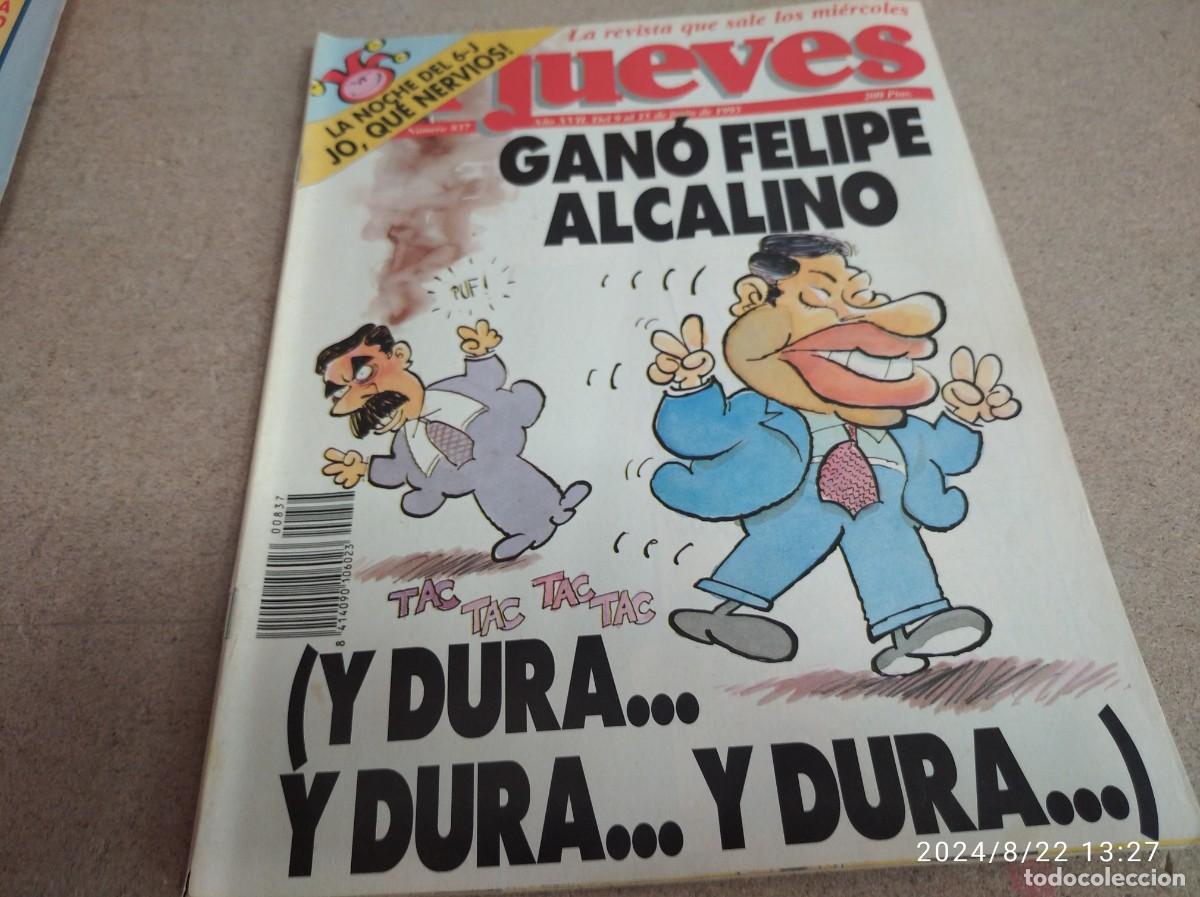 Collection Magazines and Newspapers: REVISTA JUEVES N&ordm; 837. 1993