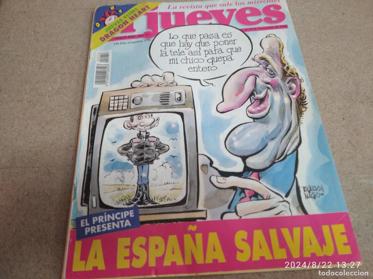 Collection Magazines and Newspapers: REVISTA JUEVES N&ordm; 1016. 1996