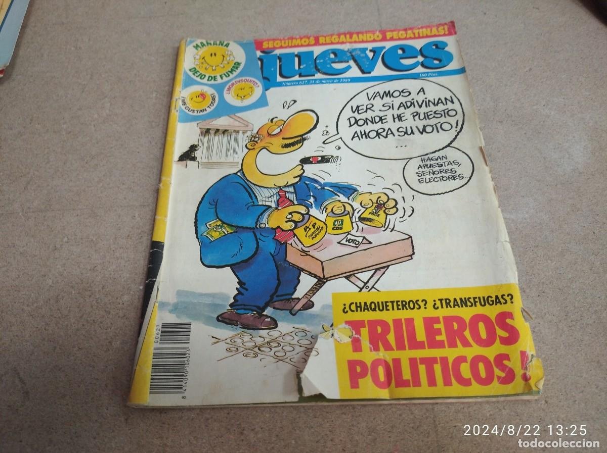 Collection Magazines and Newspapers: REVISTA JUEVES N&ordm; 627. 1989