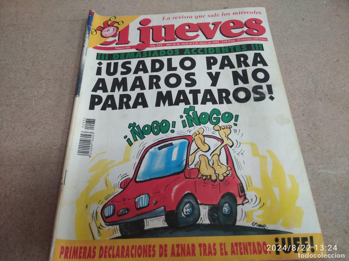 Collezionismo di Riviste e Giornali: REVISTA JUEVES N&ordm; 935. 1995