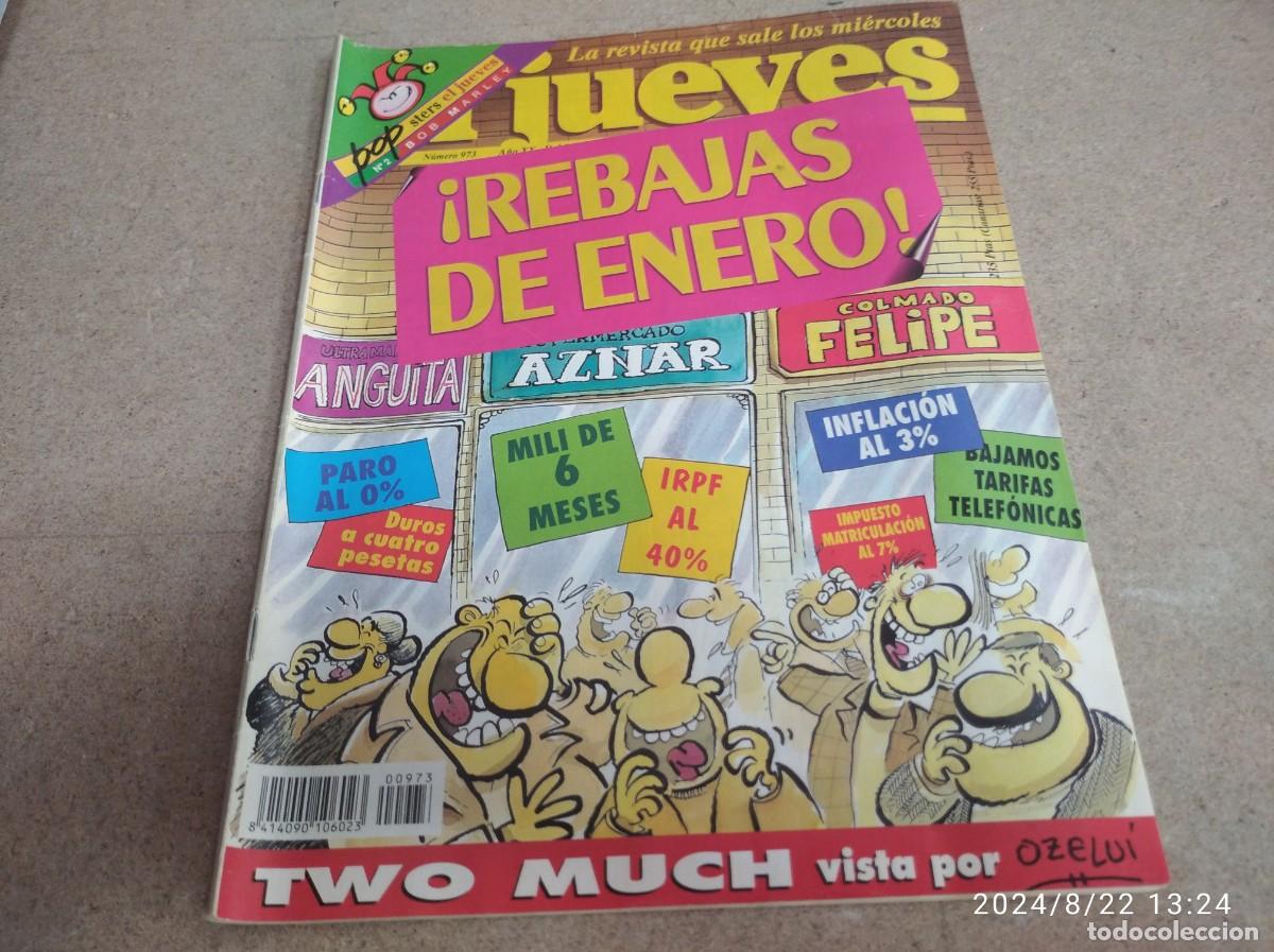 Collezionismo di Riviste e Giornali: REVISTA JUEVES N&ordm; 973. 1996